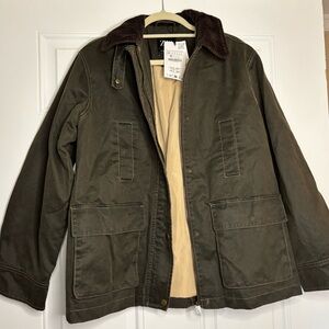 Zara Dark Olive Jacket